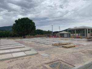 Recta final de las obras del nuevo Cementerio Municipal de Sotillo