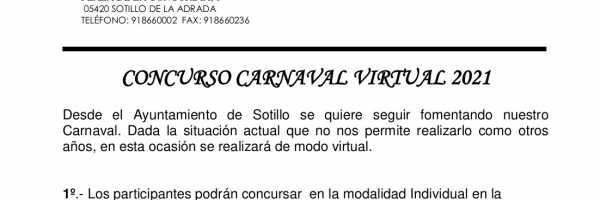 Bases de los concursos de Carnaval 2021